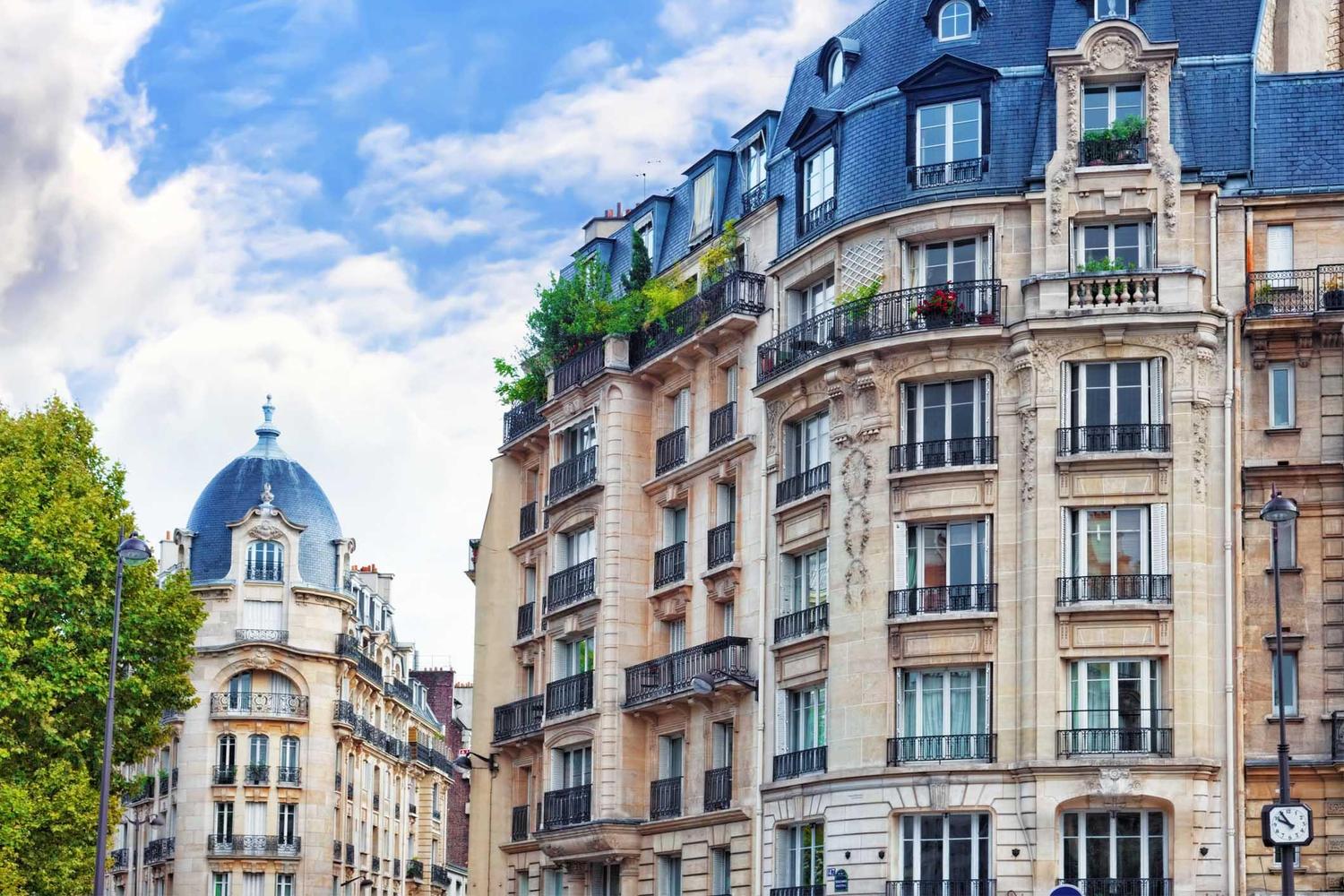 Rénovation au sein d’un ensemble immobilier dans le triangle d’or à Paris